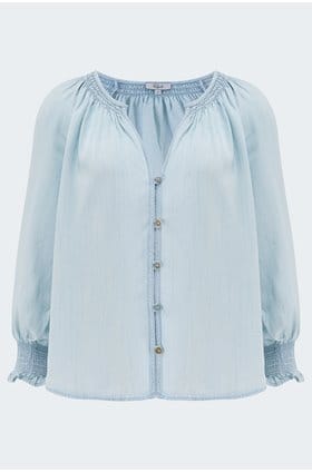 Mariah Blouse in Light Vintage