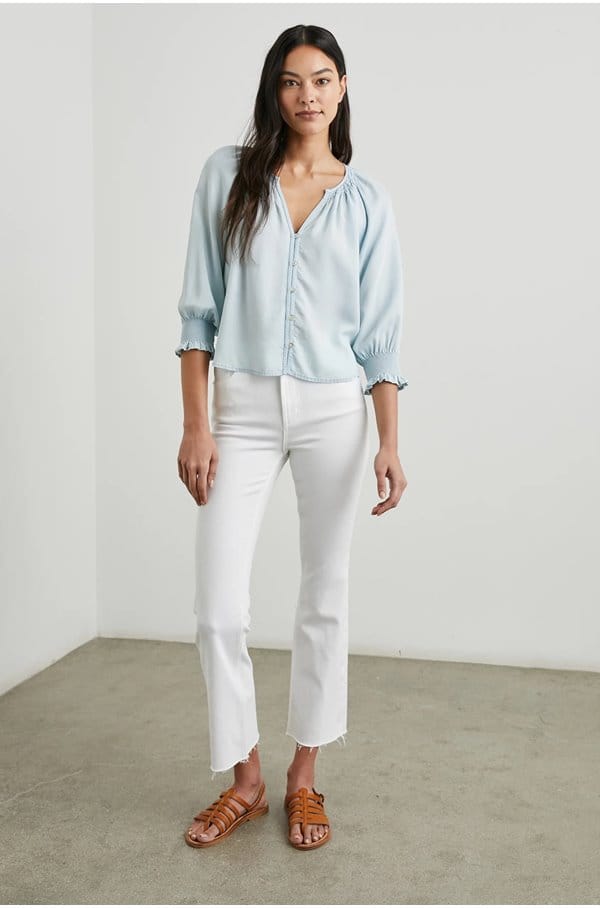 mariah blouse in light vintage