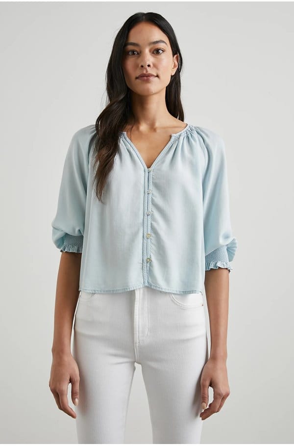 mariah blouse in light vintage