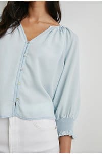 mariah blouse in light vintage