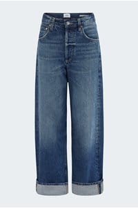 ayla cuffed crop in claremont