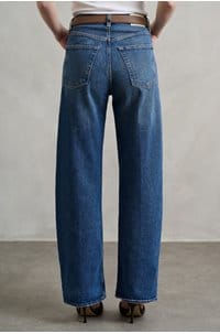 ayla cuffed crop in claremont