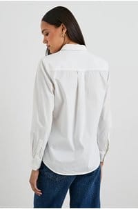 stina shirt in white