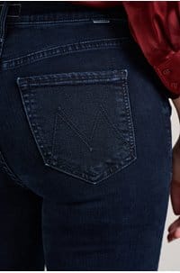 the mid rise dazzler ankle in chip on my shoulder 