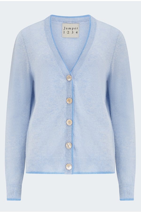 JUMPER 1234 GUERNSEY CHUNKY CARDIGAN