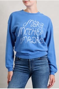 the drop square sweatshirt in mere mother madre