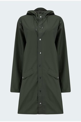 long jacket in green