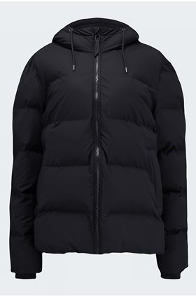 puffer jacket in black