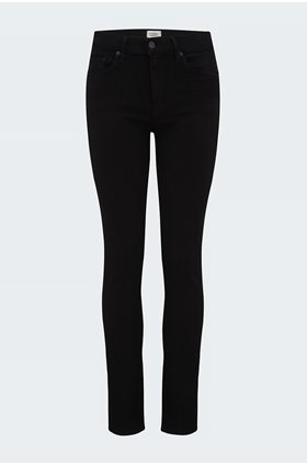 skyla cigarette jean in plush black