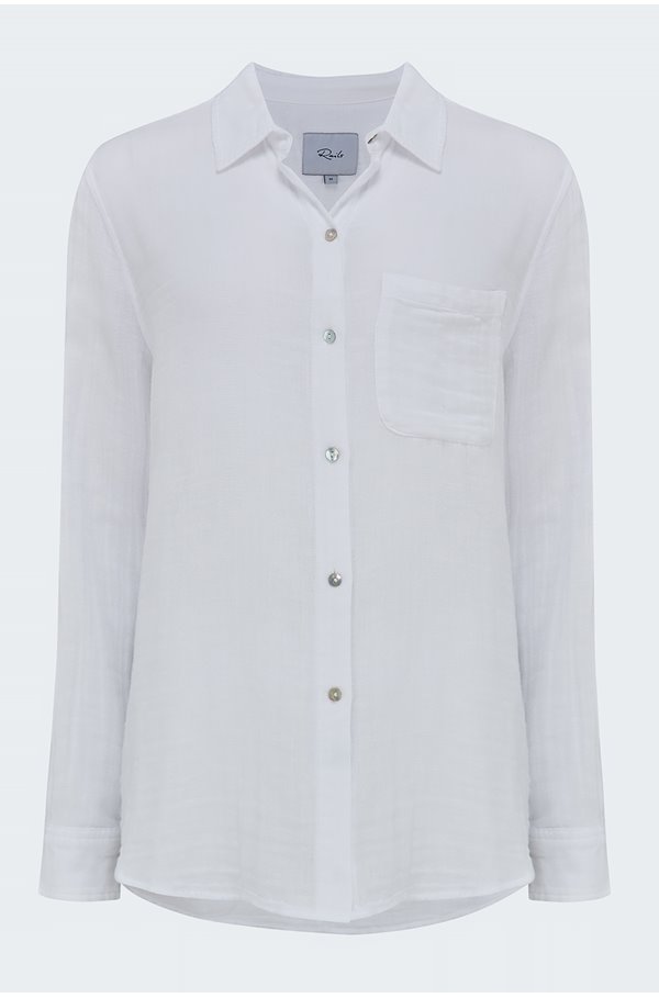 ellis shirt in white