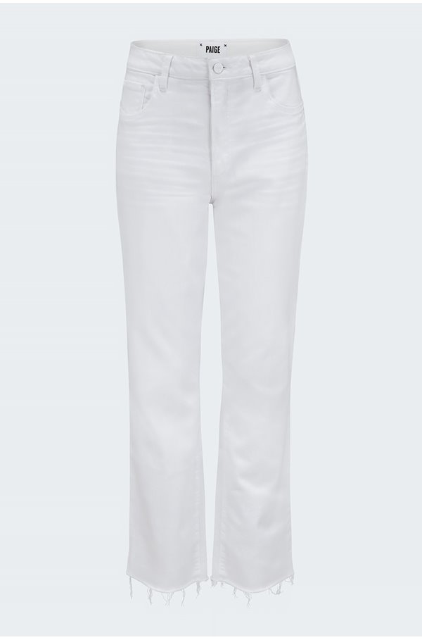 noella straight jeans in cool white distressed