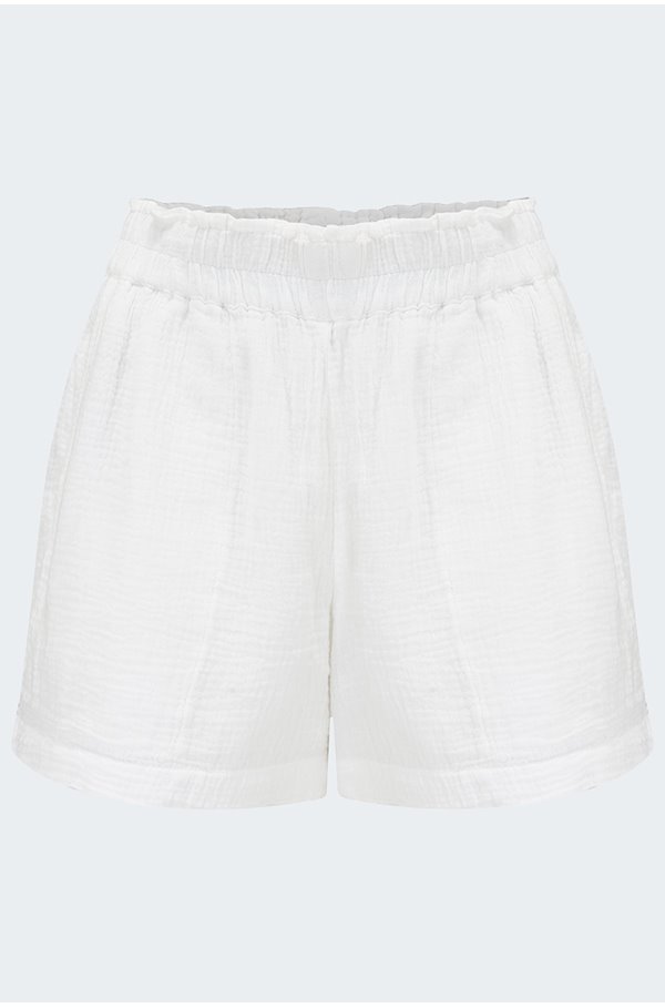 leighton shorts in white