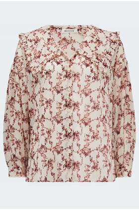 else blouse in chilli