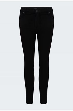 rocket ankle jean in plush black