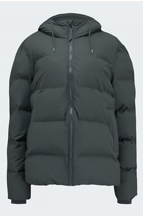 puffer jacket in slate