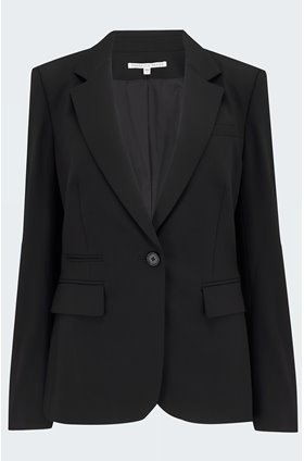 classic dickey jacket in black