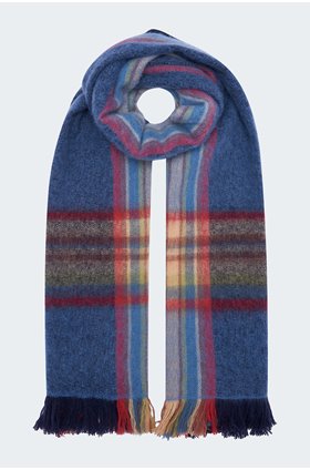 anya scarf in blue josephine