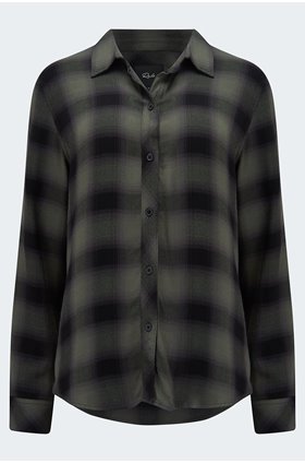hunter shirt in moss ash