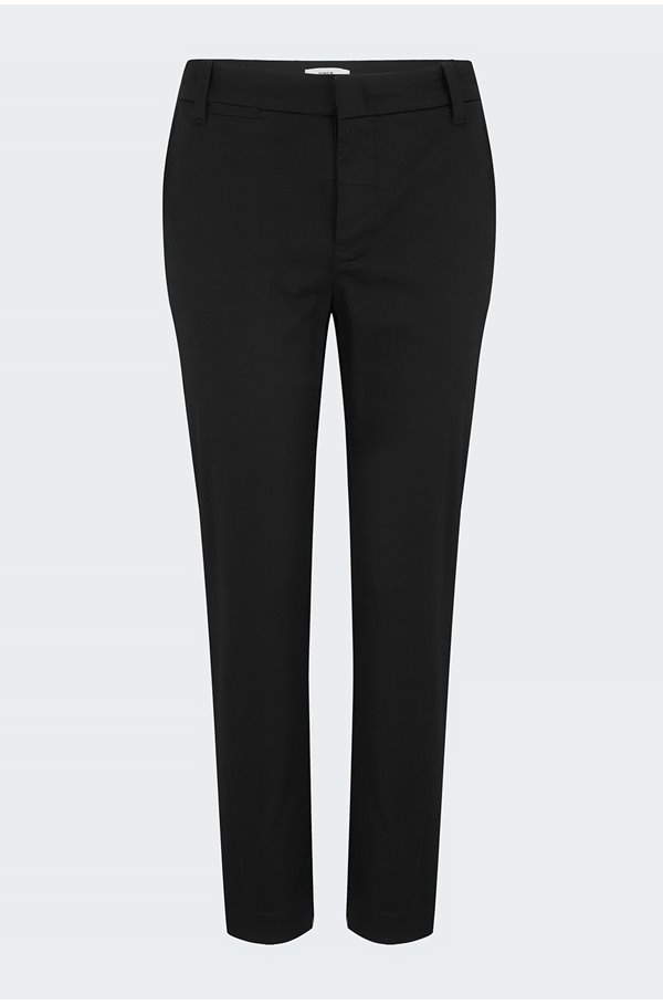 coin pocket trousers in black