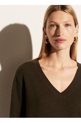 weekend jumper in dark pine