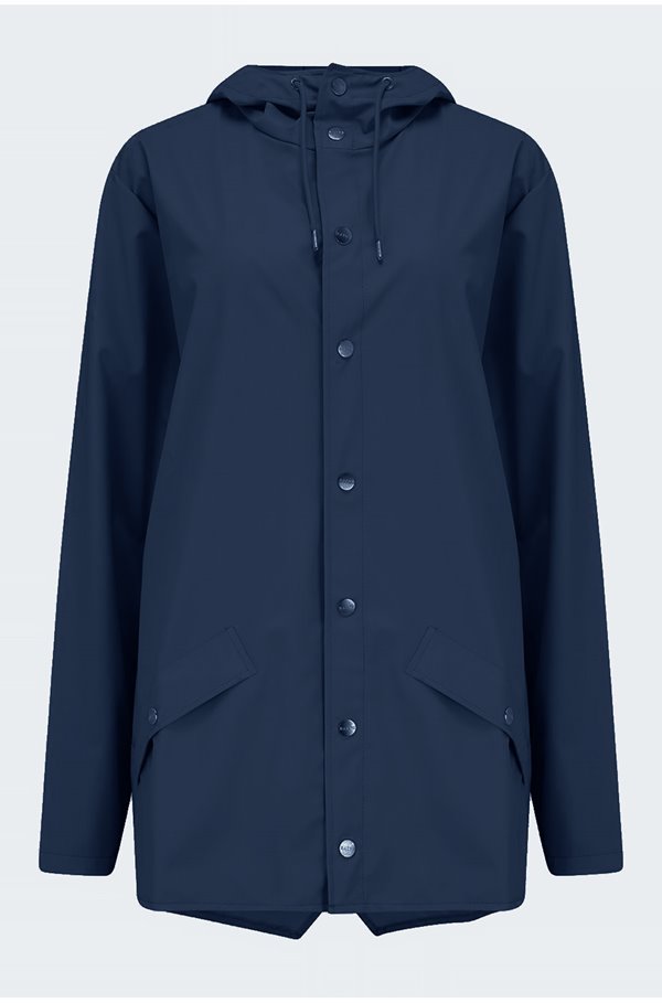 short jacket in blue