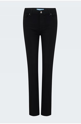 roxanne slim jean in rinsed black