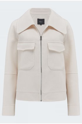 cheyenne jacket in white