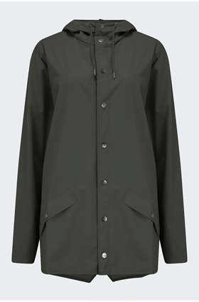 short jacket in green