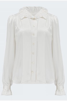 loudette blouse in nature white