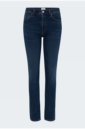 skyla mid rise cigarette jean in evermore