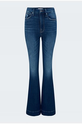 good legs flare in blue 843