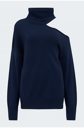 raundi sweater in deep navy