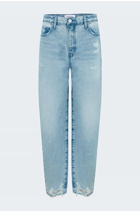 ultra high rise barrel jean in clash