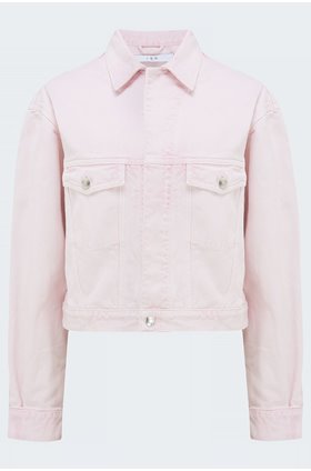 thale jacket in light pink