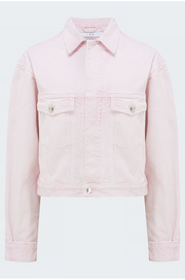 thale jacket in light pink