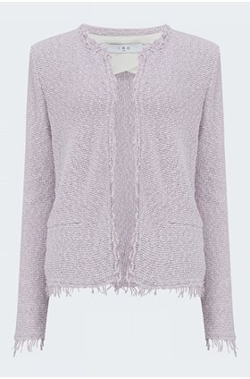 shavani jacket in lilas pur