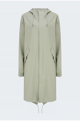fishtail parka in cement