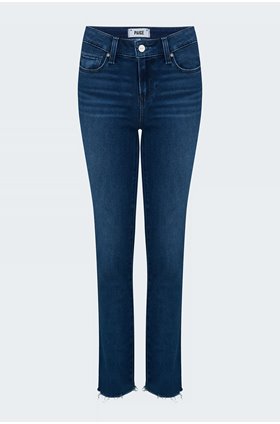 amber straight jean in aegean distressed