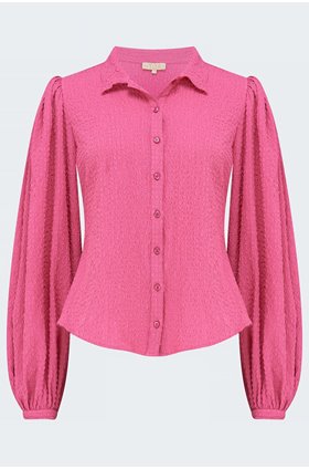 bubble shirt in pink