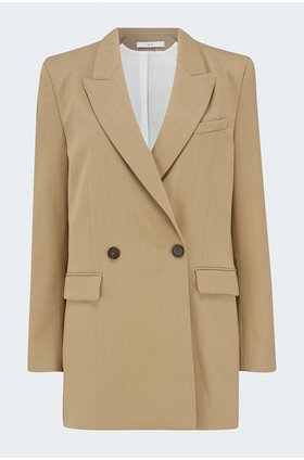 myvi classic blazer in light khaki