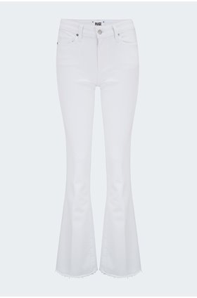 laurel canyon bootcut jean in crisp white