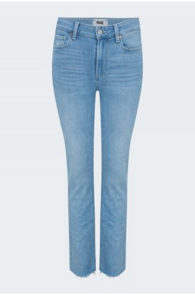 cindy straight jean raw hem in park ave
