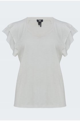 linnea tee in white