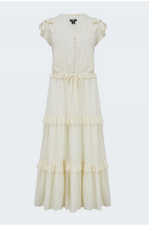 rozlyn dress in white