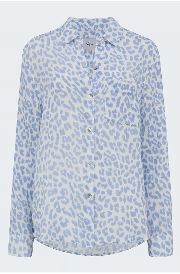 ellis shirt in blue jaguar