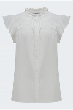 ruthie top in white