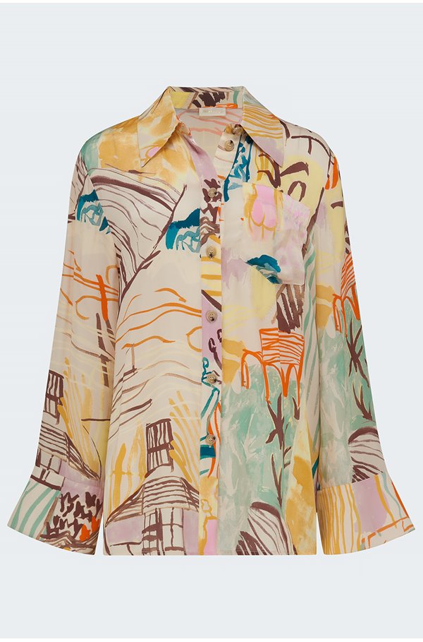 summer blouse in charleston house