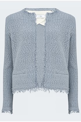 shavani jacket in blue vintage