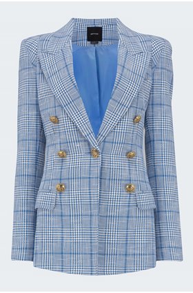 not a db pagoda blazer in blueberry glen