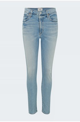 olivia crop high rise slim in dante